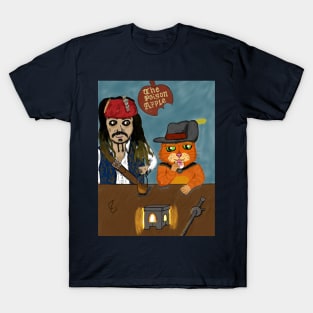 Pirate + Puss in Boots T-Shirt